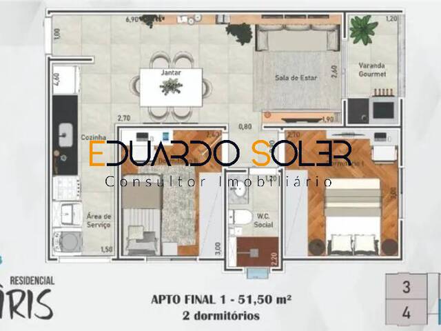 Apartamento para Venda em Taubaté - 2